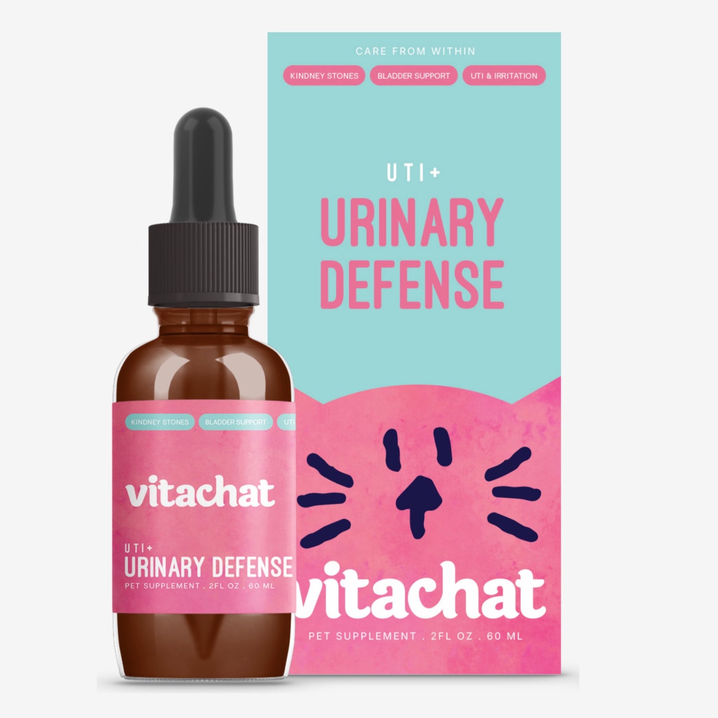 Vitachat Urinary Defence UTI+ for cats & dogs 30ml